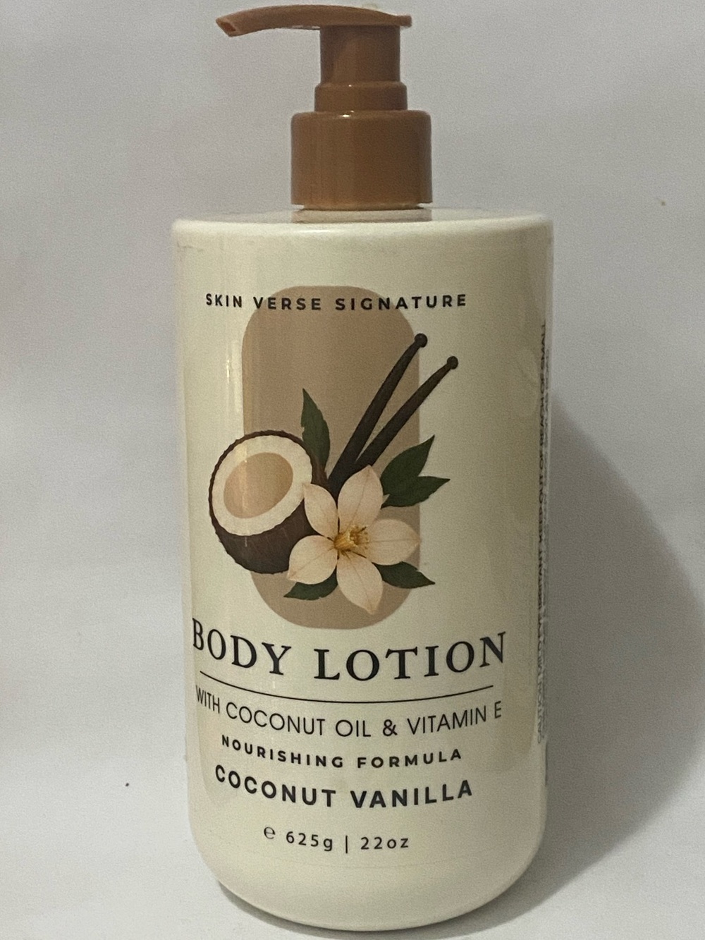 Coconut Vanilla Body Lotion - Cream
